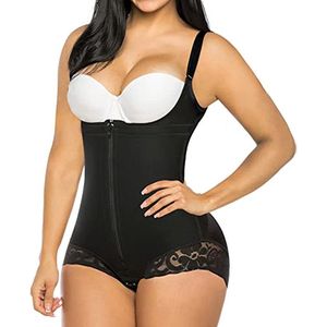 Somstyle Colombiaanse Corrigerende Body - Maat M - Bodysuit - Corrigerend Ondergoed Dames - Bodyshaper - Zwart