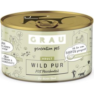 Grau -honden-natvoer -wild -6x 200 gr.