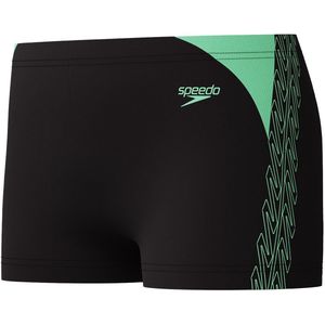 Speedo - ECO Hyper Boom Logo Splice - Zwemboxer - Zwart - Groen