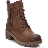 Refresh - 17224103-CAMEL - Enkellaarsjes - Bruin - Ritssluiting - Casual