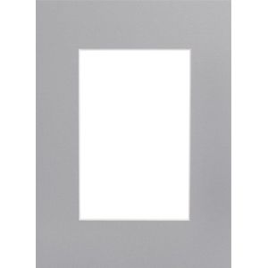 Mount Board 822 Grey 40x60cm with 29x44cm window (5 pcs)