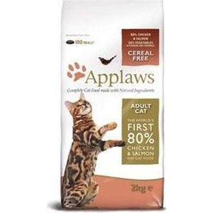 Applaws graanvrij - Kip en Zalm - Kattenvoer - 400 g