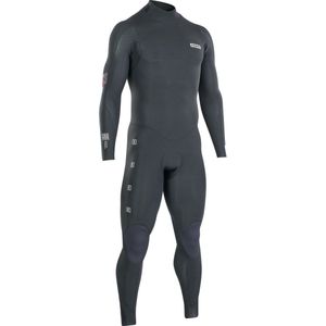 ION Heren Wetsuit Seek Core 5/4 Backzip - Black