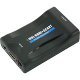 HDMI naar Scart converter - voeding via USB / zwart