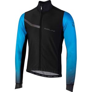 Nalini Fietsjack Heren Zwart Blauw - AIW PRO GARA JKT 2.0 WINTER JACKET BLACK/BLUE CYCLADES - S