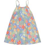Roxy - Tropical - Mini-jurk - Gekreukte Viscosestof - Verstelbare Bandjes