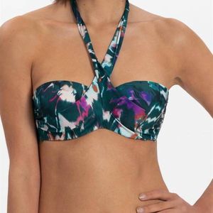 Cyell ikat teal bikini top groen maat 38B