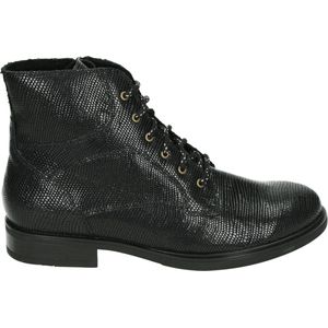 Durea - 9832 - Enkellaarzen - Zwart - Wijdte H