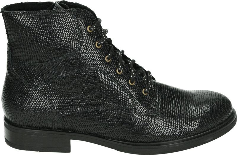 Durea - 9832 - Enkellaarzen - Zwart - Wijdte H