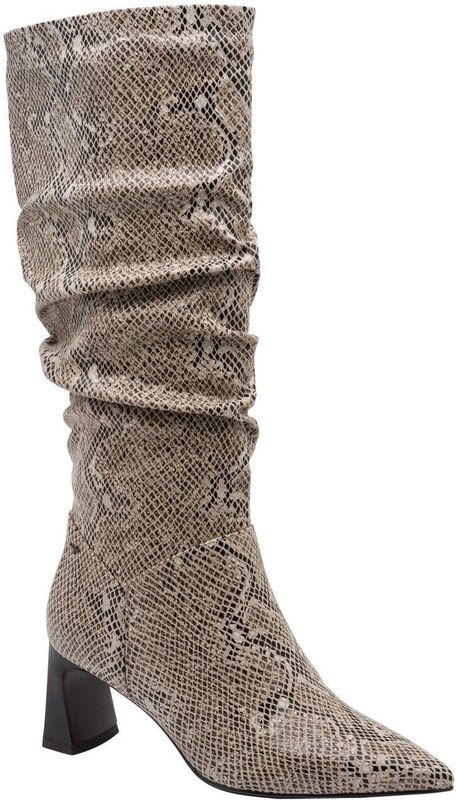 Tamaris - Knielaarzen - Beige - Antislide en Antishokk-technologie