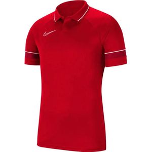 Nike Academy 21 Polo Kinderen - Rood | Maat: 140