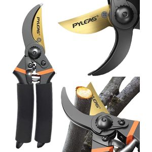 Snoeischaar met Bypass Snijkant voor Planten tot 35 mm - Gesmeed Staal & Titaniumcoating