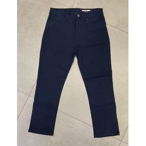 Esprit: donker blauwe Capri broek - Maat 36