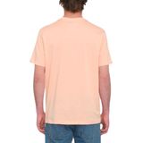 Volcom Stone Blanks Basic Standard T-shirt - Salmon