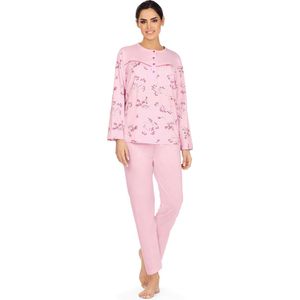 Dames Pyjama 'Flowers' Rose