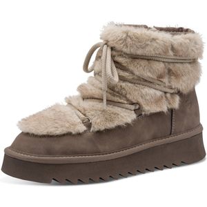 Tamaris - 1-26475-45 - Enkellaars - Taupe - Warme Voering