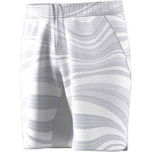 adidas - Club Graphic - Korte Broek - Grijs - 7 inch