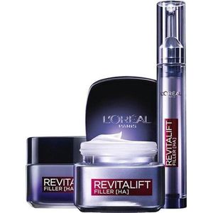 L’Oréal Paris Revitalift Filler Nachtcrème - x2 stuks 50 ml - Anti Rimpel