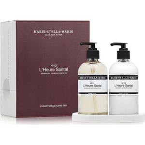 Marie-Stella-Maris - Limited Editions - Handverzorgingsset - L'Heure Santal - 250 ml Handzeep en 250 ml Handlotion