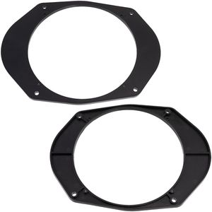 Set van 2 autospeaker adapters Ø165 mm geschikt voor Ford Fiesta, Focus, Ka, Mondeo, Puma en Transit voor eenvoudige installatie en optimale geluidskwaliteit