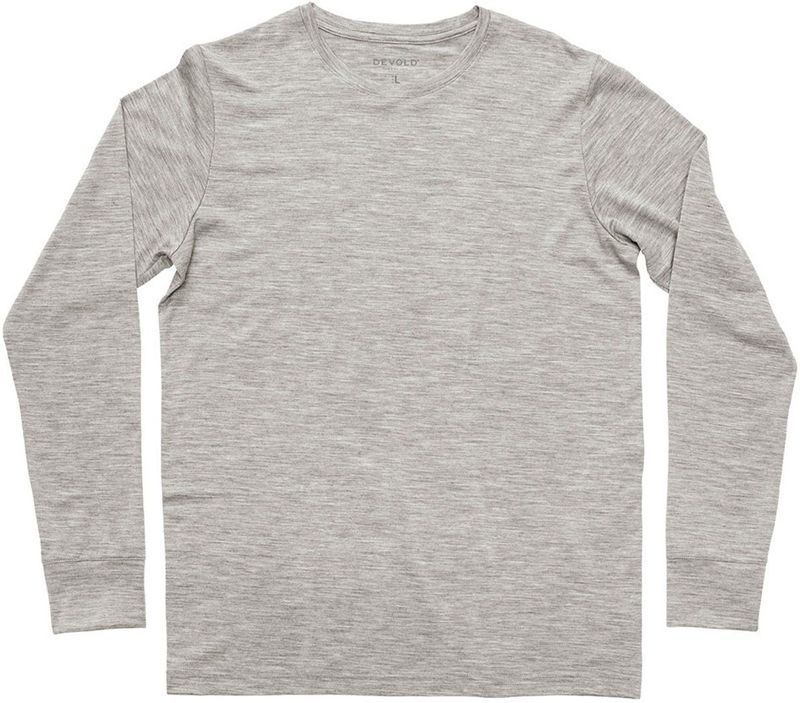 Devold Classic L/S Merinoshirt (Heren |grijs)