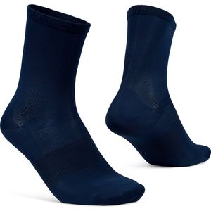 GripGrab - Airflow Lightweight Zomer Fietssokken 1 Paar Ademende Coolmax Wielersport Sokken Regular Cut - Unisex - Navy Blauw - Maat M (41-44)