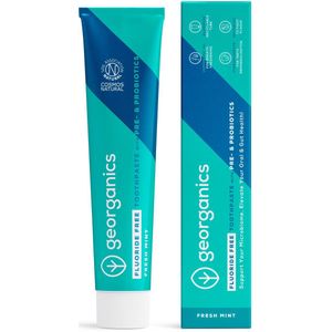 Georganics - Pre-and probiotic toothpaste with hydroxyapatite - Fresh Mint - PTP-75EP