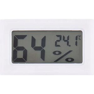 Actie4you® - Digitale LCD-display Binnentemperatuur - Vochtigheidsmeter - Thermometer - Hygrometer - 2 in 1 - Wit