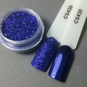 Nagel glitter - Korneliya Crystal Sugar 430 Ultramarijn