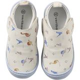 Vertbaudet - Klittenband Slofjes - Indigoblauw - Leer