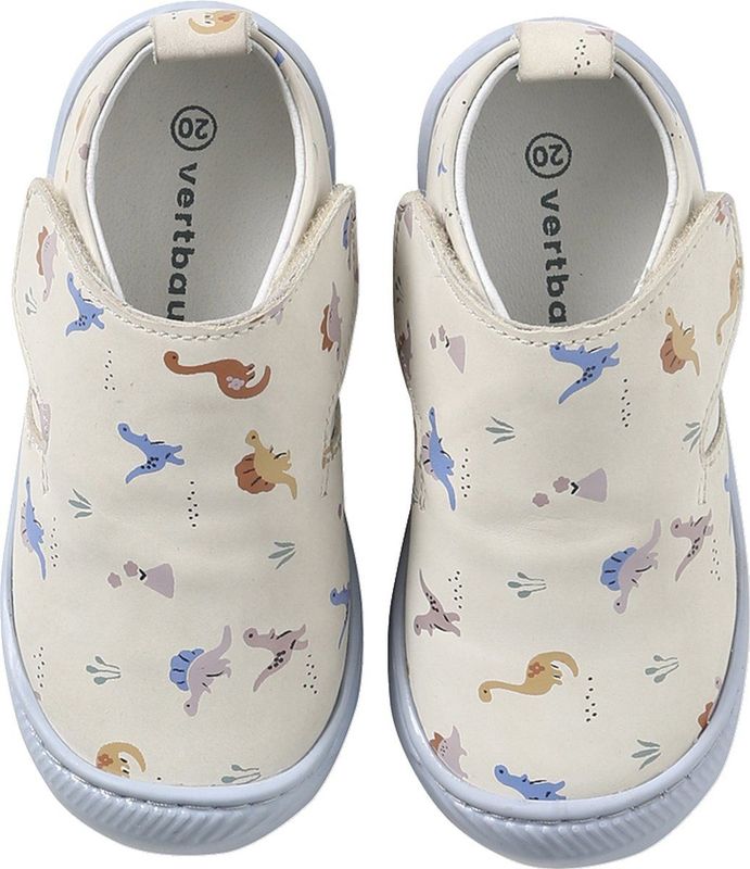 Vertbaudet - Klittenband Slofjes - Indigoblauw - Leer