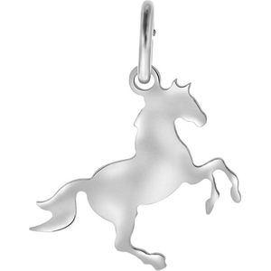 Lucardi Dames Zilveren hanger paard - Hanger - 925 Zilver - Zilverkleurig