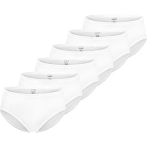 Schiesser Dames heupslip 6 pack Original Classics fijnrib