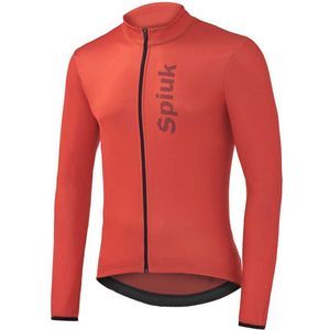 SPIUK Anatomic Jersey Met Lange Mouwen Heren - Red - S