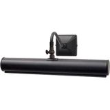 Elstead - Picture Lights - Schilderijverlichting - Zwart - 36 cm - Dimbaar - Wandlamp