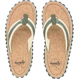 Gumbies | Corker | Teenslippers | Unisex  | Khaki | Maat 45