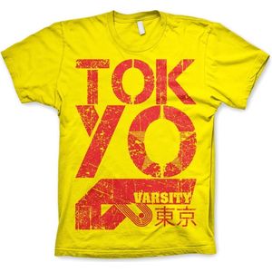 Hybris Tokyo Varsity T-Shirt Yellow-S