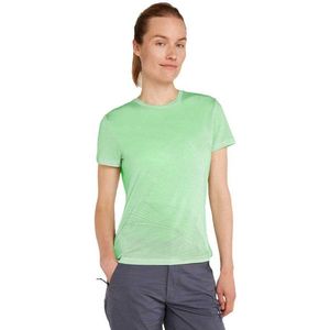 Icebreaker - Merino Core Plume - T-shirt - Groen - Korte Mouwen