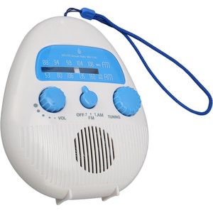 Draagbare Doucheradio - Waterbestendig - AM/FM - Badkamervriendelijke Geluidservaring