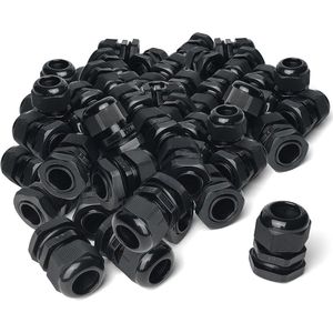 Kabelwartels met Trekontlasting voor Bedrading - 20-pack Nylon Grip Connectoren