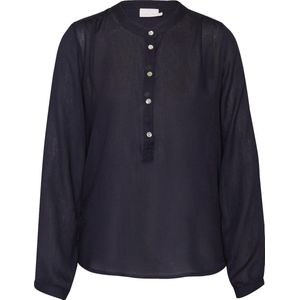 Kaffe - Blouse 'Karla' - Nachtblauw - Wijde Blouse