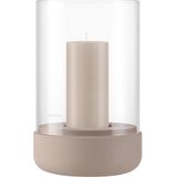 Blomus - Calma - Lantaarn - Fungi - RVS - Inclusief Glazen Cilinder