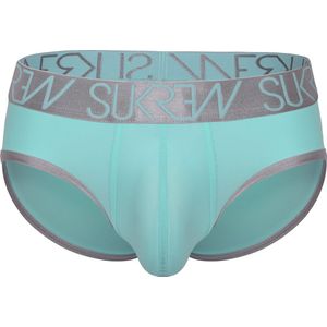 SUKREW Apex Brief Peppermint - MAAT XS - Heren Ondergoed - Slip voor Man - Mannen Brief