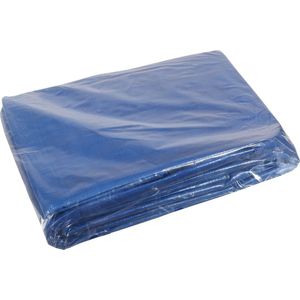 Dekkleed PE 3 x 4 meter standard 150 gr/m² - blauw