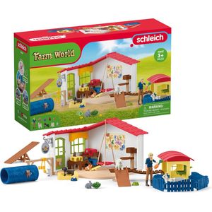 schleich FARM WORLD - Dierenhotel - Boerderij Speelgoed, Hotel - 42607