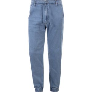 Jan Vanderstorm herren Jeans Met Lage Taille - 56 - lichtblauw