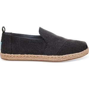 TOMS - WMNS Deconstructed Alpargata - Zwarte Instapper - 37 - Zwart