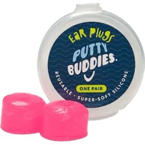 Putty Buddies - Zachte, comfortabele siliconen oordopjes - Blijft in het oor zitten - Voor bij het zwemmen - Super zacht - Comfortabel - Zwemdoppen - Te combineren met Ear Band It - Zwem oordopjes - Oordoppen - Zwemmen - Roze