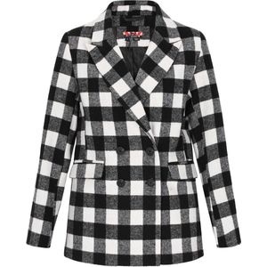 myMo - Blazer - Gingham Ruit - Mymo Rocks Collectie