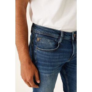 GARCIA Rocko Heren Slim Fit Jeans Blauw - Maat W36 X L38